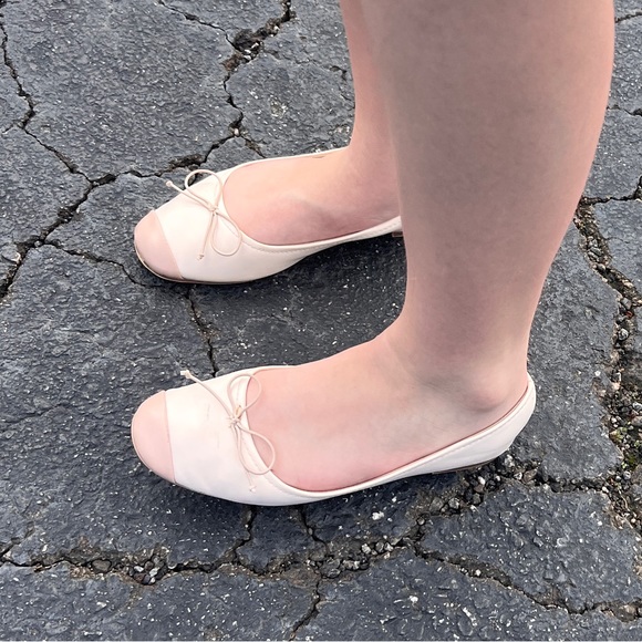 Zara flat shoes with bows for girl. Kids Size 35 - Picture 4 of 12